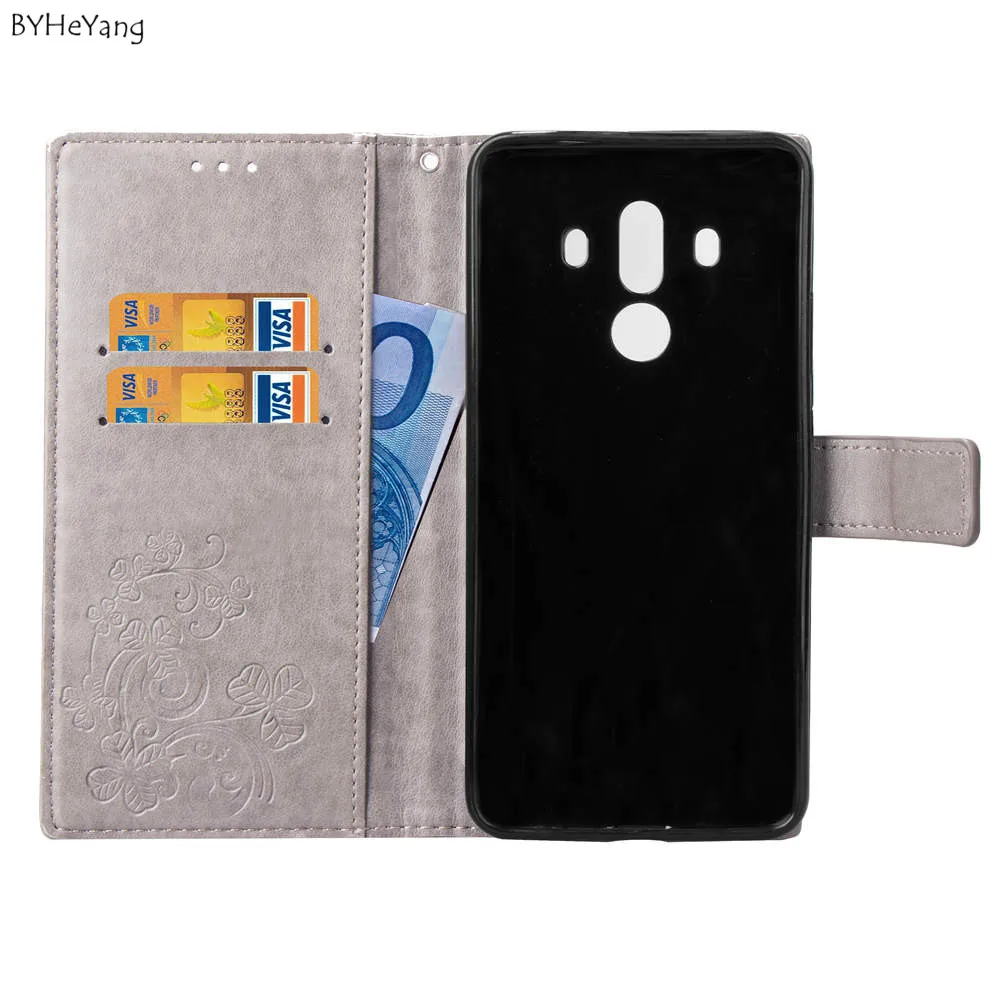BYHeYang кошелек чехол для Huawei mate 10 Pro мобильный телефон защитный кожаный Ascend 10Pro Капа