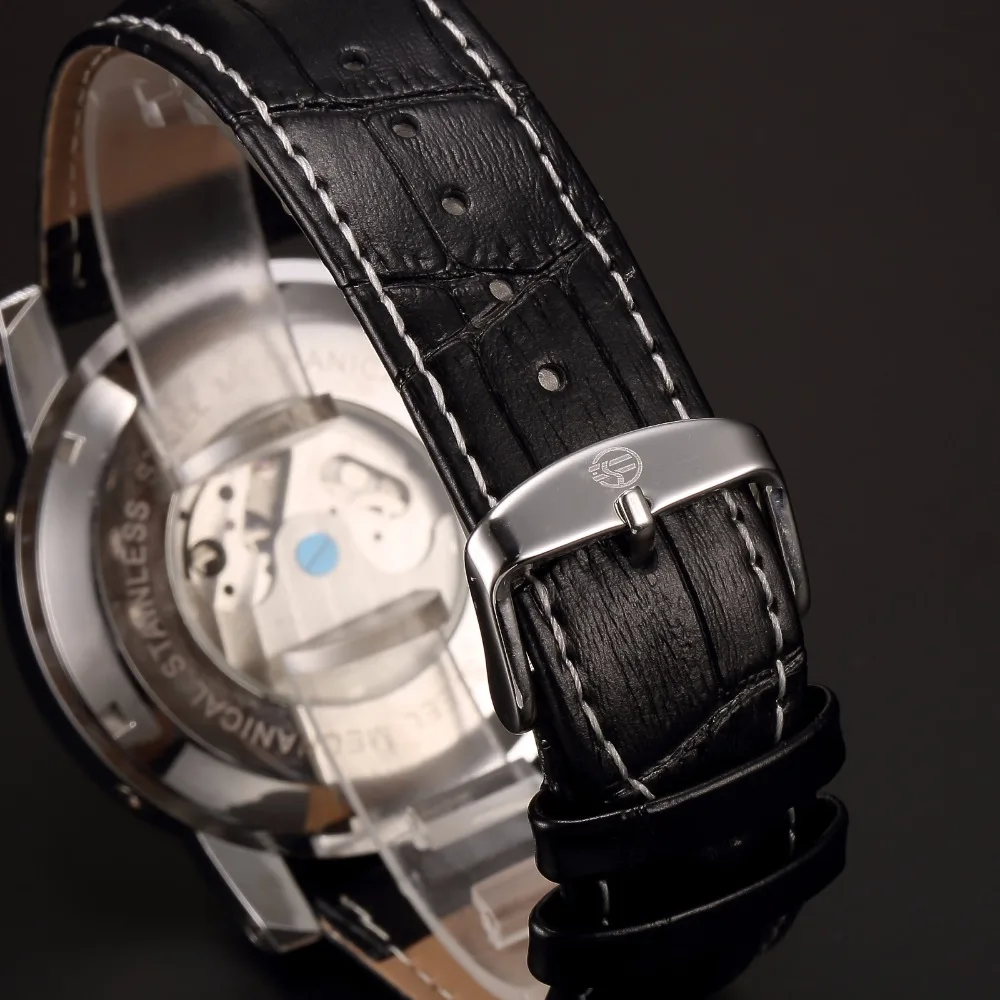 Часы наручные FORSINING Мужские автоматические механические повседневные с корпусом