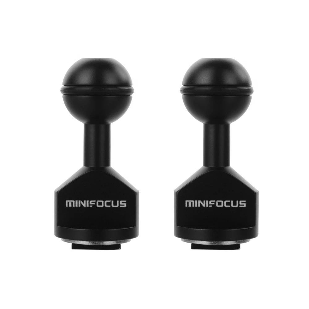 Кронштейн для горячего башмака MINIFOCUS с поворотной шаровой головкой на 360 градусов