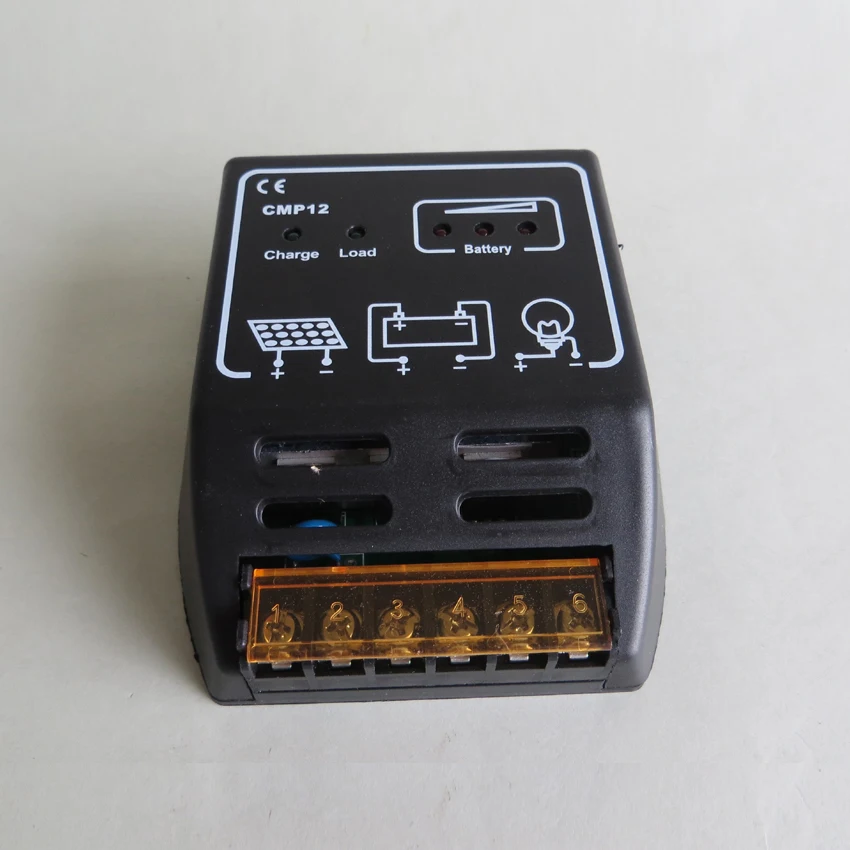 10A CMP12 12 V 24 V умный, на солнечной клетки Панель Батарея контроллер заряда
