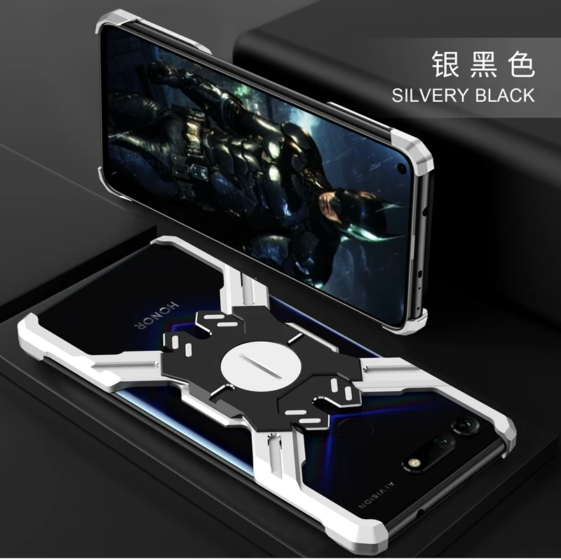 Чехол для huawei Honor View 20, роскошный противоударный алюминиевый металлический защитный чехол для Honor V20, чехол для mate 20 Pro, чехол