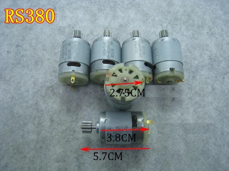 Хорошее качество 3 модели 380390550 мотор для детской езды на автомобиле и мотоцикле
