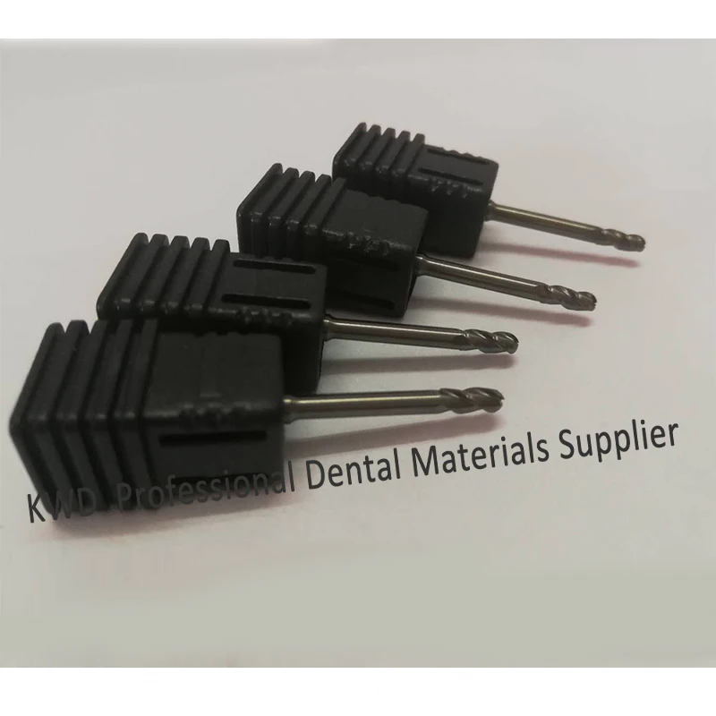2 Piece Open CAD CAM System Zirconia VHF K4 Milling Burs Dental Lab Coating Tool 0.6/1.0/2.0mm | Красота и здоровье