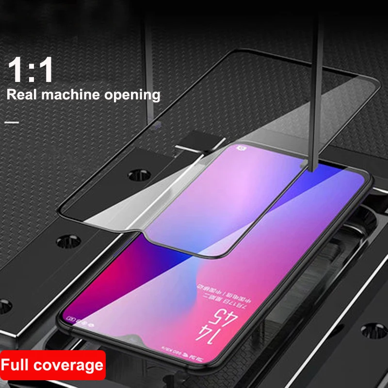 Закаленное стекло для Lenovo Z5s с полным покрытием ультратонкая Противоударная