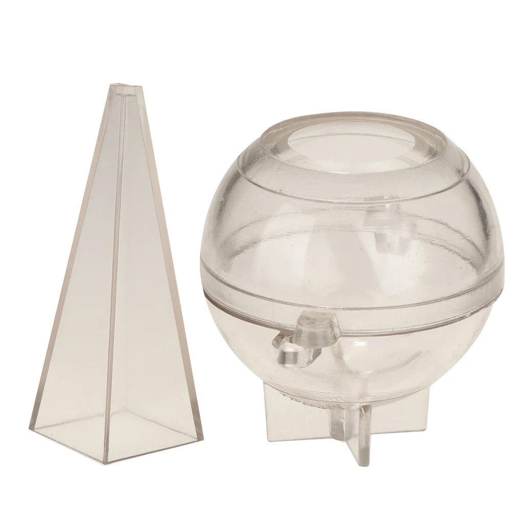 Пластиковые формы для свечей в форме пирамиды|Формы свечей| |