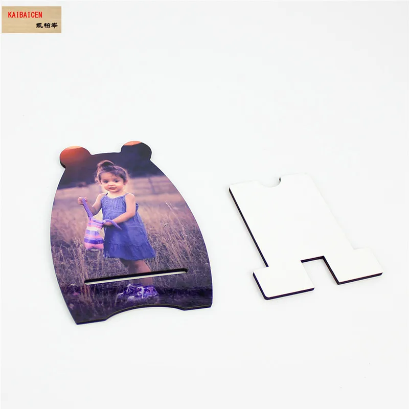 20 компл./лот сублимированный МДФ пустой Универсальный держатель для телефона