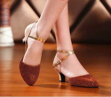 Женская танцевальная обувь танго для латинских танцев сальсы 3 5 см 4 6 женская на