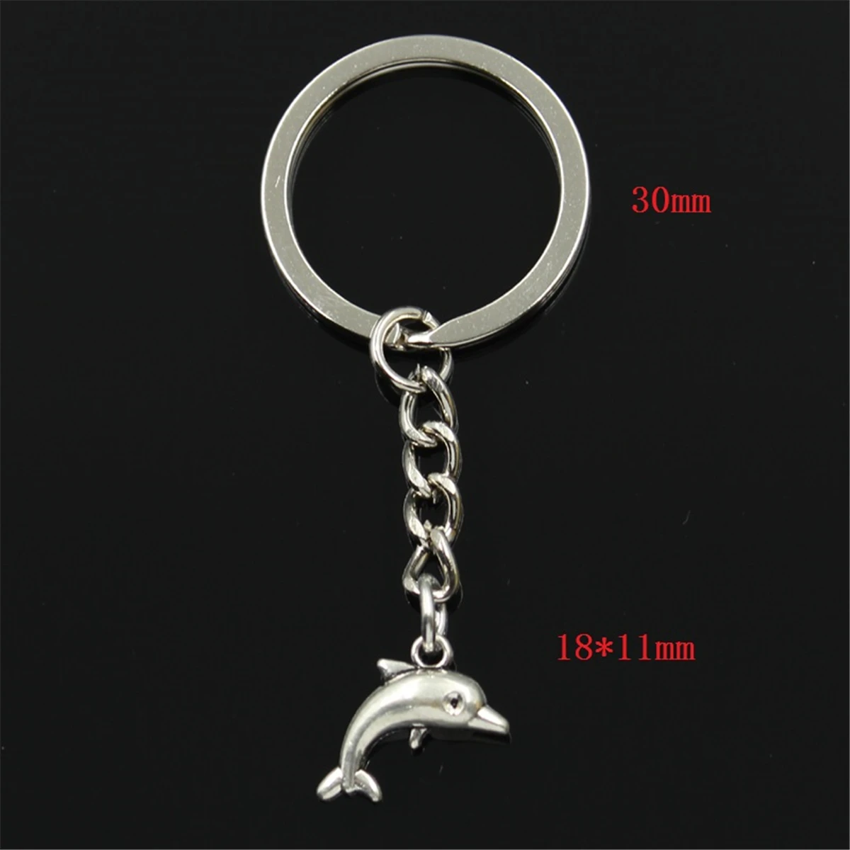Новинка модный мужской брелок 30 мм металлический держатель сделай сам цепочка