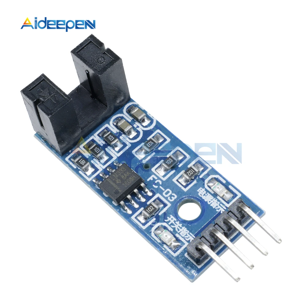 2 шт. датчик скорости модуль Слот Тип IR оптопара LM393 для Arduino Groove муфта Датчик 3 в 5