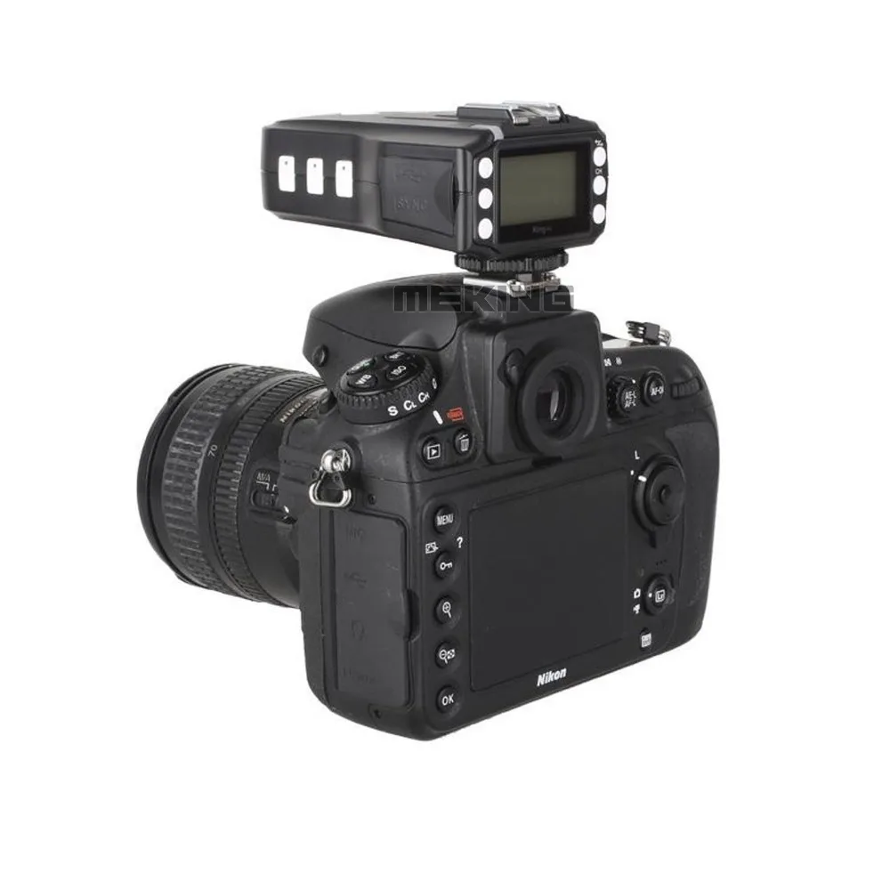 Pixel 3 го поколения Беспроводной TTL Flash Trigger King Pro ЖК дисплей для Nikon D7100 7000 D5100 D5000 D3200