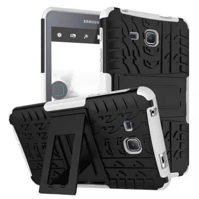

Heavy Duty Armor Hybrid TPU + Plastic Shockproof Hard Cover For Samsung Galaxy Tab A 8.0 T350 SM T355 T355C Stand Tablet Case