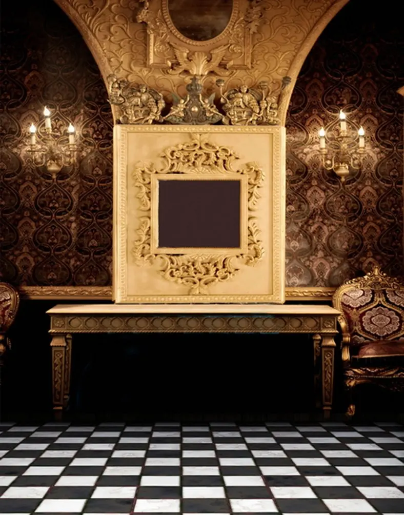 

5x7ft Vintage Living Room Photography Backdrops Photo Props Studio Background