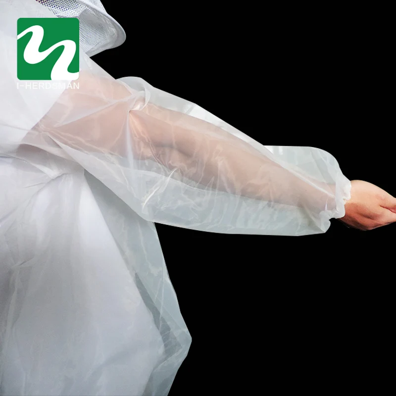 Костюм с защитой от пчеловодства одежда рукавами и изображением головы