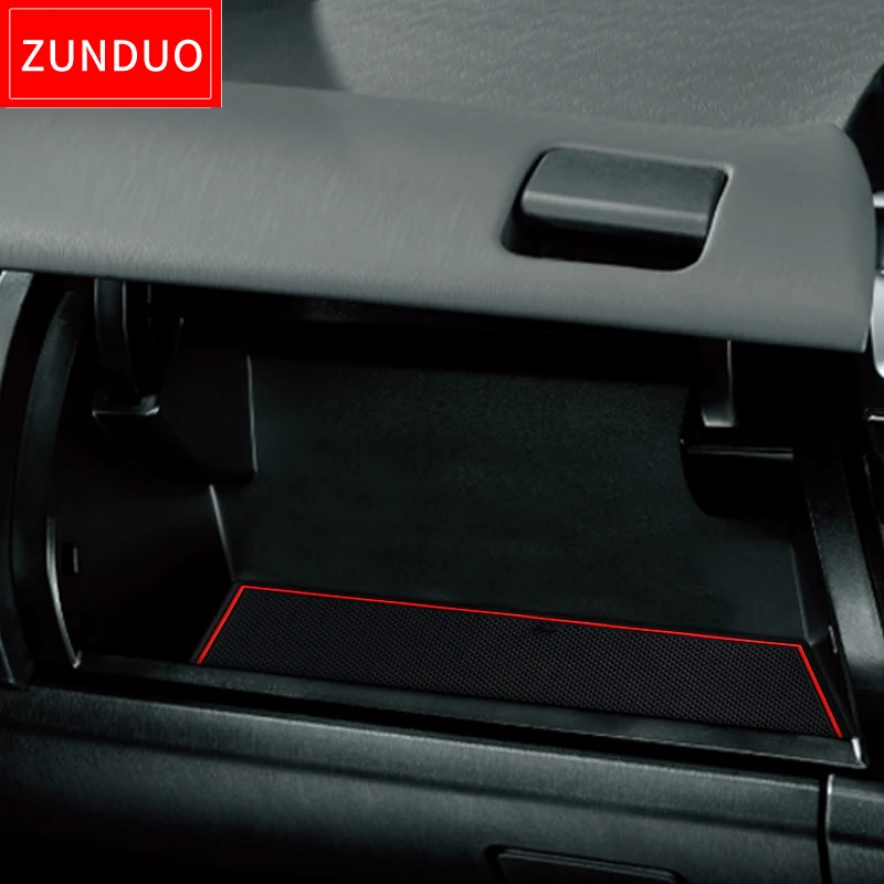 ZUNDUO Противоскользящий слот для ворот коврик Toyota PRIUS a/V/+ ZVW41W 2011 - 2018 аксессуары