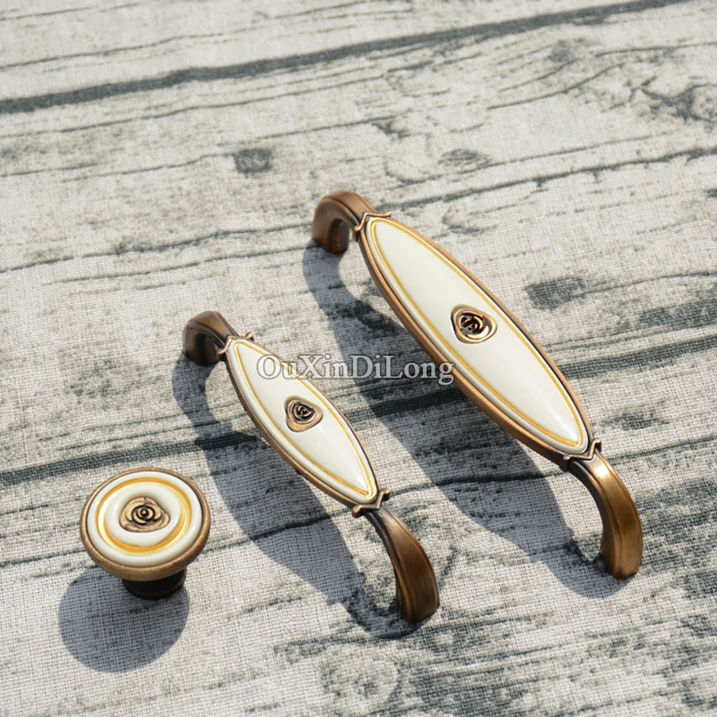 10 шт. винтажные кухонные ручки в стиле ретро|handles and knobs|cabinet pull handlekitchen door handles |