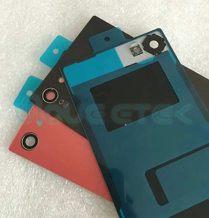 Новинка 4 6 дюйма для Sony Xperia Z5 компактная задняя Стеклянная Крышка батарейного