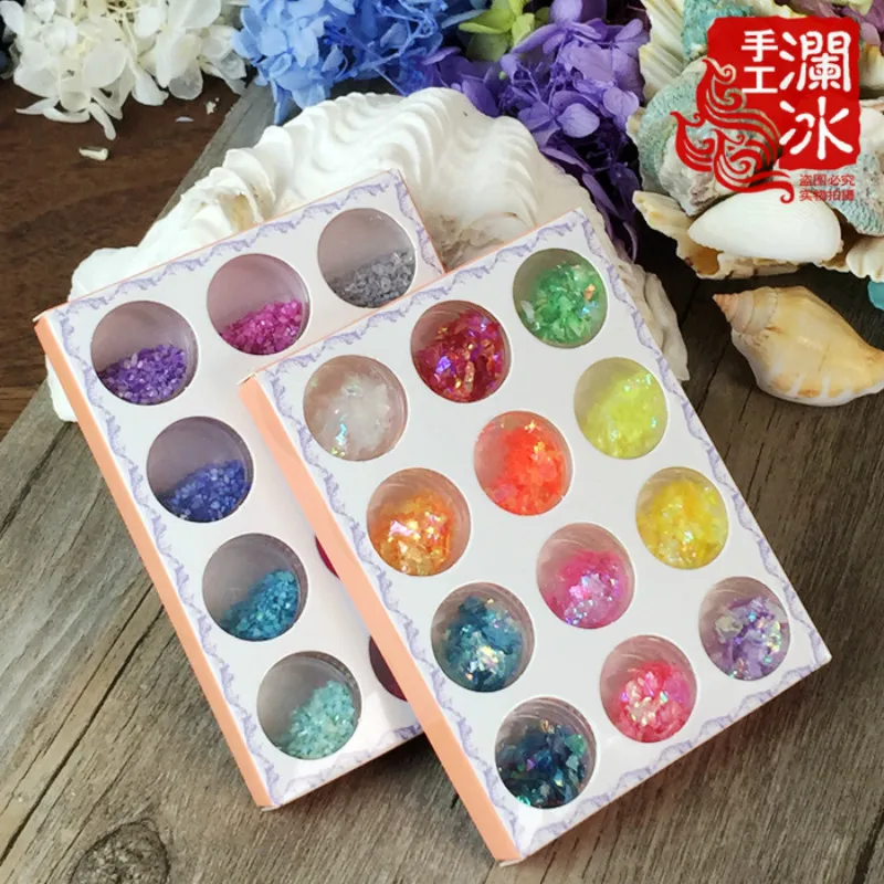 Бесплатная доставка эпоксидной смолы УФ корпуса из морской ручной DIY ювелирных