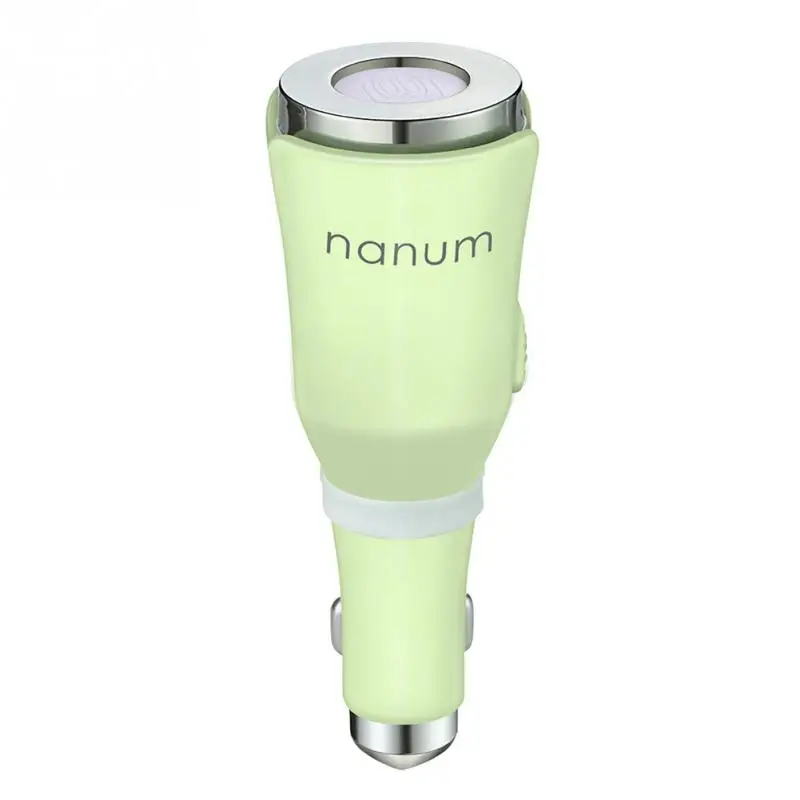 Зеленый Для Nanum тюльпан автомобильный аромадиффузор мини USB ароматерапия машина автомобильный аромадиффузор - Название цвета: Зеленый