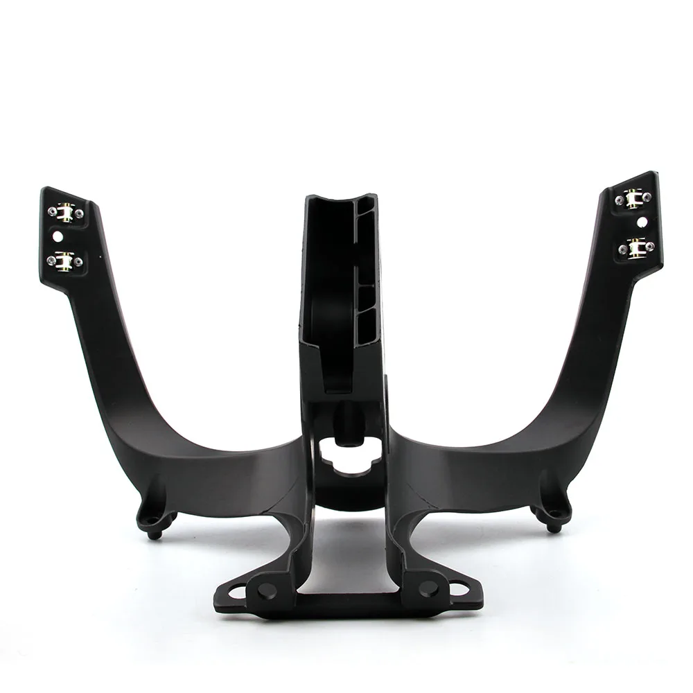 Для 2008-2011 Ducati 848 1098 1098 S 1198 1198 S 848 EVO черный верх передняя фара кронштейн фар обтекатель головы передка
