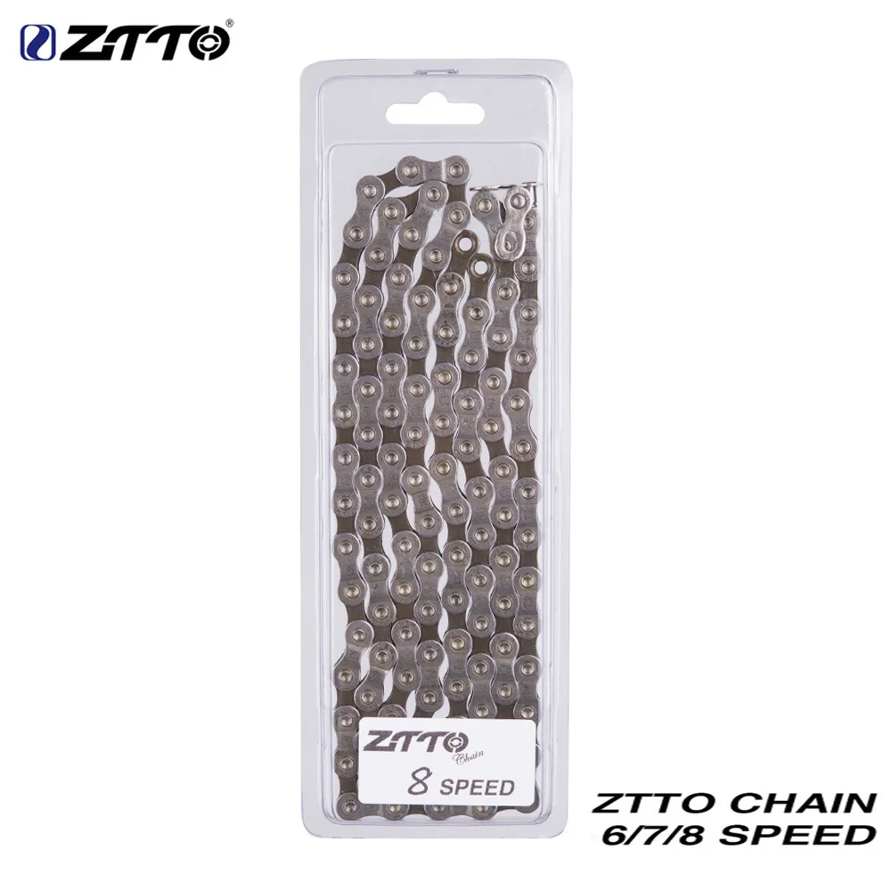 ZTTO 6 7 8 скоростная цепь горный велосипед шоссейный запчасти Высокое качество