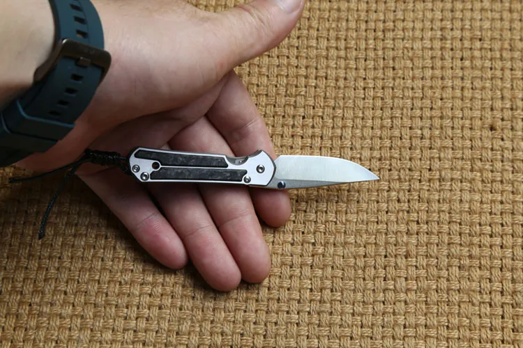 Кевин Джон мини маленький Sebenza 21 складной нож шарикоподшипник M390 лезвие TC4 Ручка Кемпинг Открытый карманный нож фрукты EDC инструменты