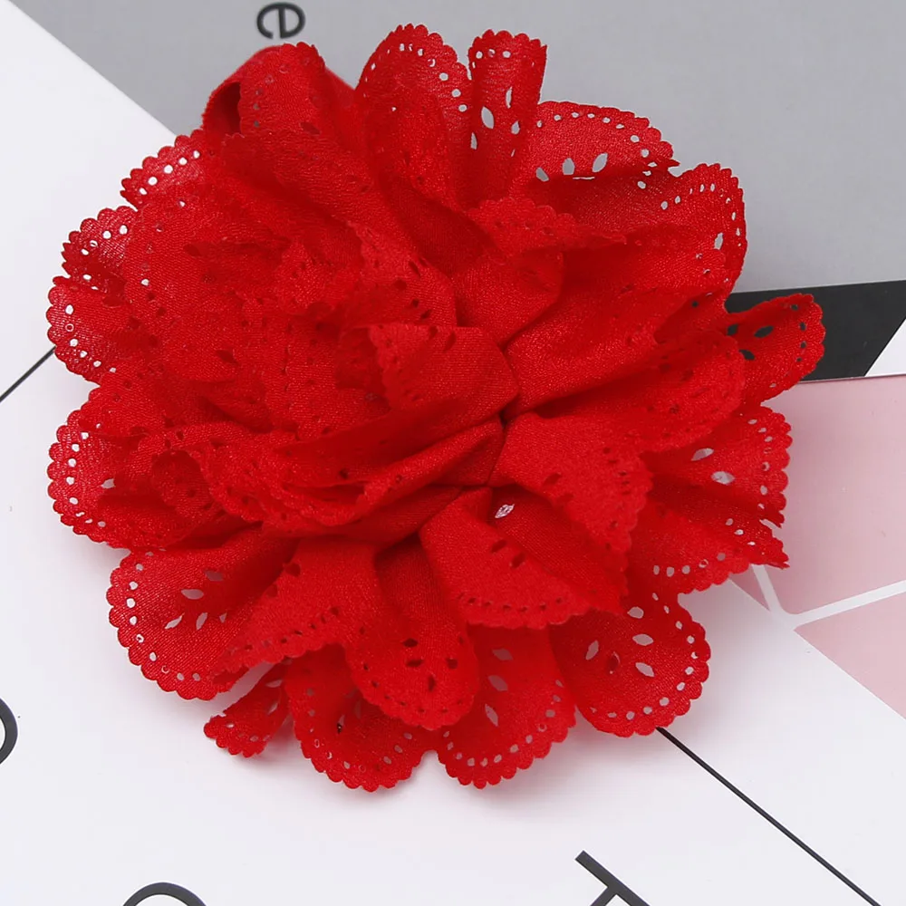 

1PC Fashion New Fancy Kids Headband Mesh Elastic Hairband Colorful Flower Cute Hairband Hot