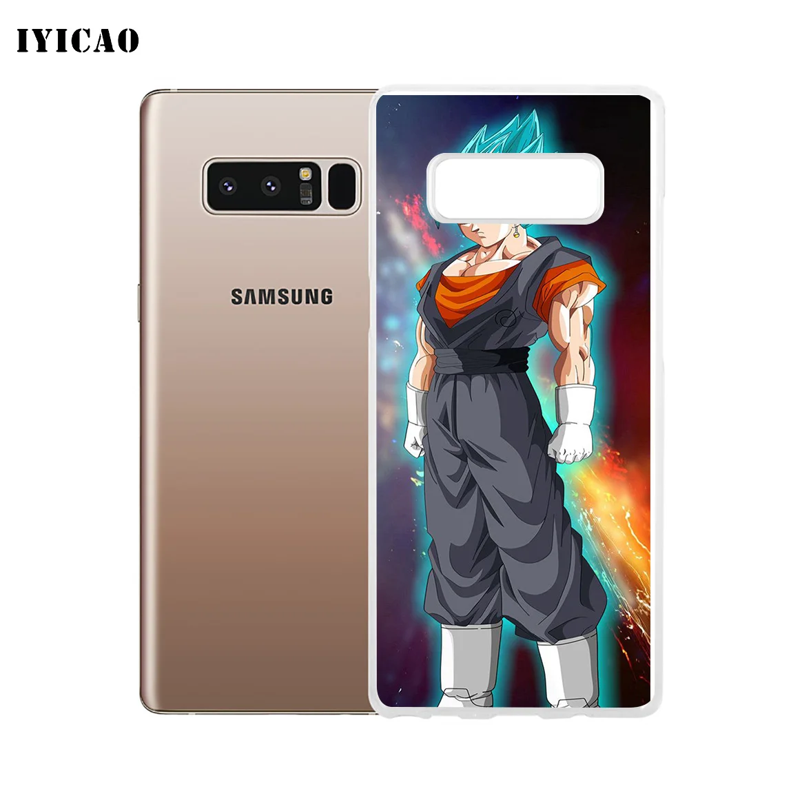 IYICAO Vegetto Dragon Ball Супер Мягкий силикон чехол для телефона samsung A5 A6 плюс A7 A8 A9 J3 J5 J7 Note 8