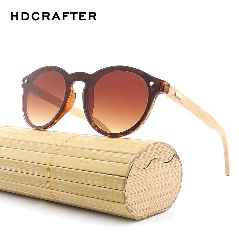 HDCRAFTER ретро деревянные Солнцезащитные очки женские бамбуковые солнцезащитные очки фирменный дизайн спортивные очки Зеркальные Солнцезащитные очки оттенки lunette oculo