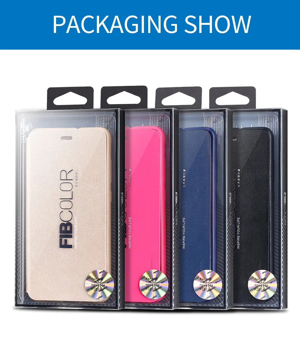 Роскошный деловой чехол для телефона из искусственной кожи P30 lite Ультратонкий