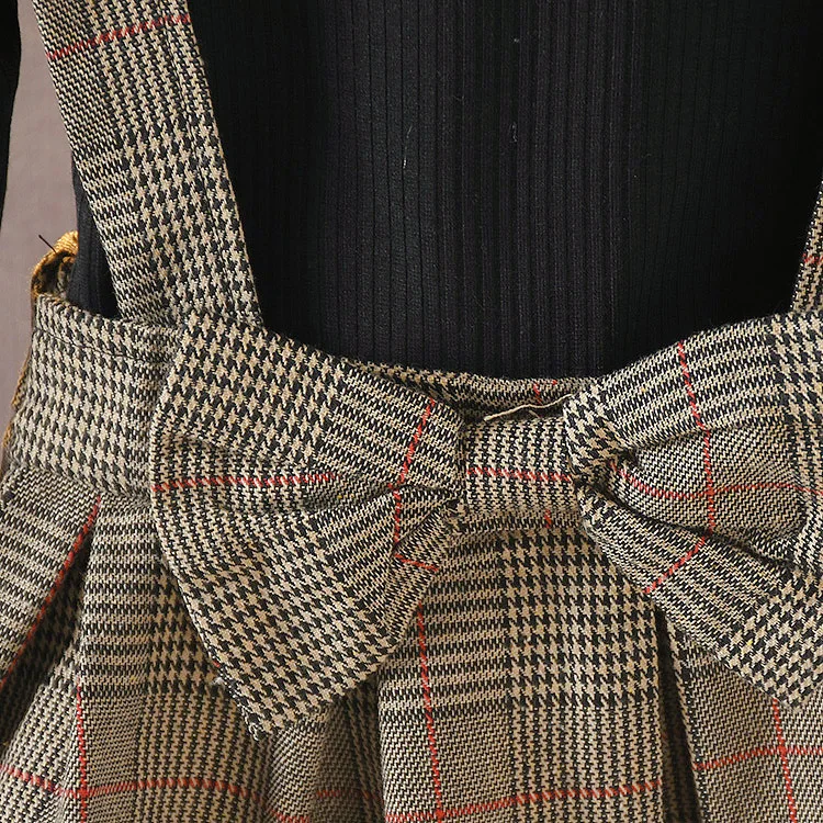 Платье для девочек цельнокроеное осеннее трикотажное платье-свитер с длинными