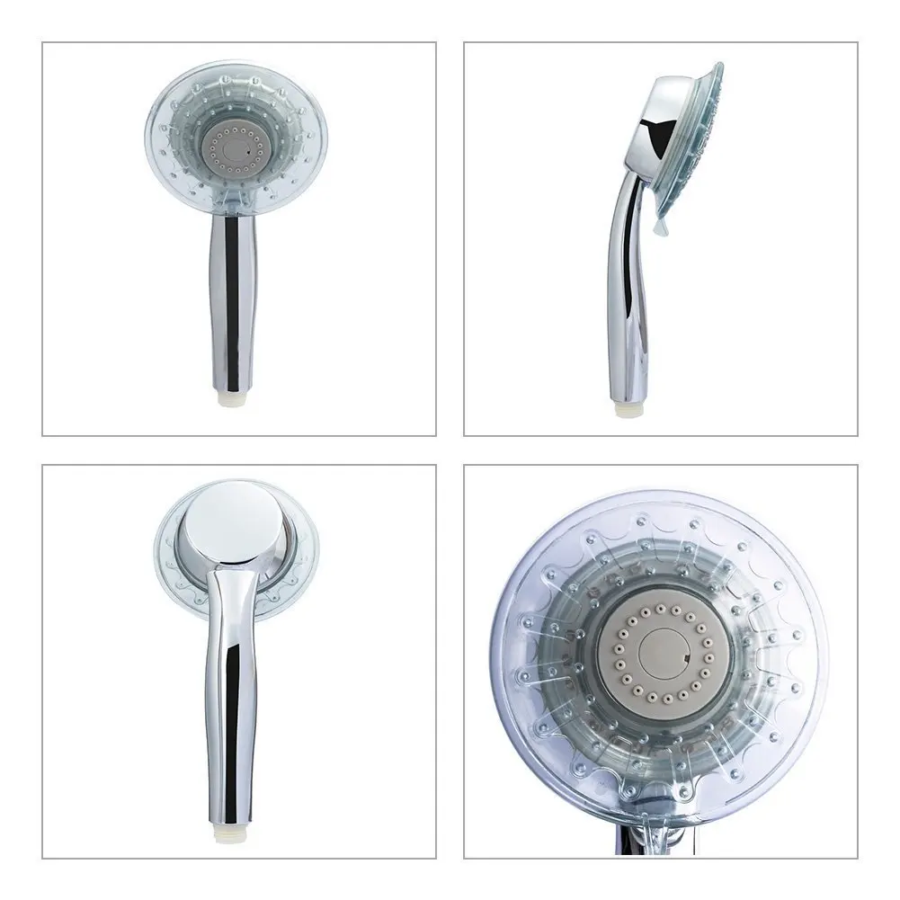 New LED shower head 7 Color Lights Colors Changing Shower Head 2 kinds of water mode Fits Most Any Standard Hose | Обустройство дома