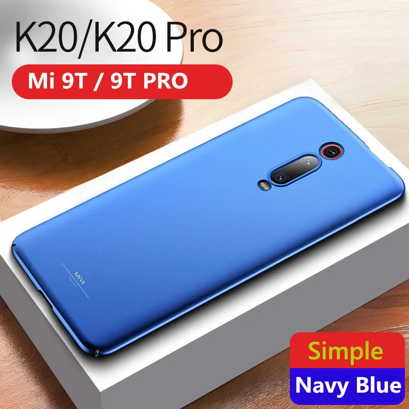 Xiaomi mi 9T pro Чехол MSVII ультратонкий PC матовый чехол для xiaomi Redmi K20 pro Чехол для телефона mi9T pro global чехлы