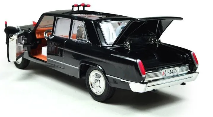 Китайский президент автомобиль, Hongqi седан автомобиль, 1:32 Масштаб сплава оттягивать назад Автомобили, черный, литой модели автомобилей подарок