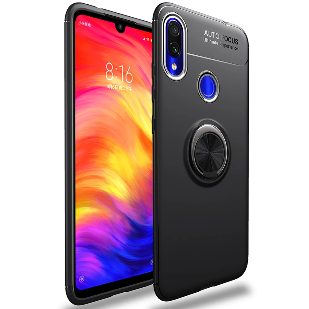 All Black KEYSION чехол для телефона для samsung Galaxy A70 A50 A30 A40 A20 A10 A60 магнитное кольцо силиконовое покрытие для samsung A70s 50s 30s 20 A10s - Цвет: All Black