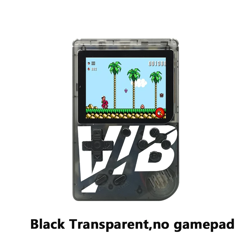 Black Transparent Продукт игры приставка игровая Q5 ретро мини 8 бит Fc Ретро игровая видео игра встроенные 169 игры портативная игровая консоль супер VIB игра 30 вибрирующих sup игр игровая приставка - Цвет: Black Transparent