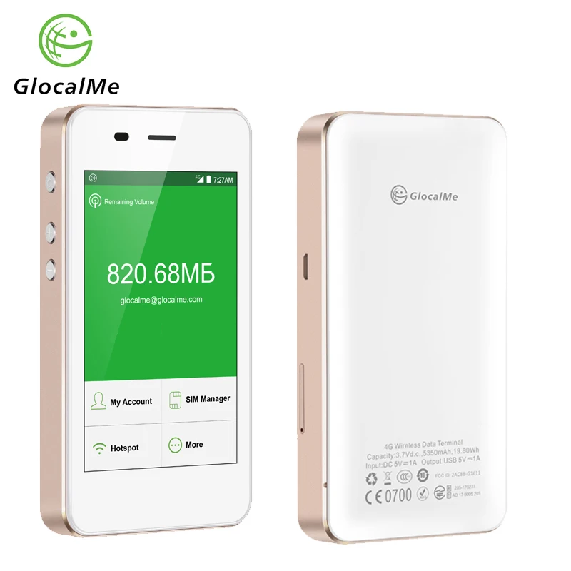 GlocalMe G3 4G LTE разблокированная Мобильная wifi точка доступа по всему миру Высокая скорость без SIM без роуминга плата Карманный Wi-Fi гик произведен