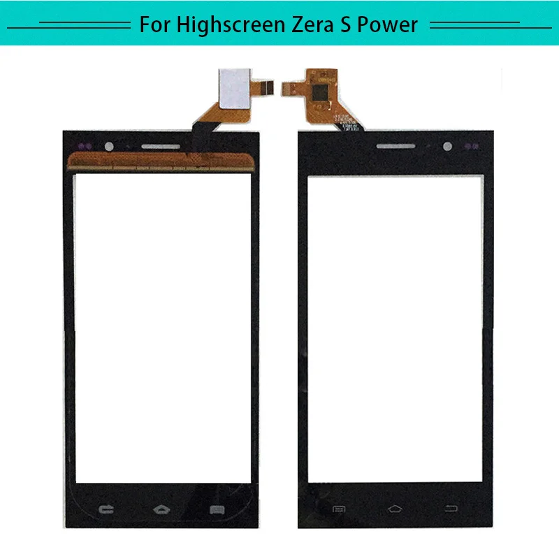 Протестированная 5 шт. сенсорная панель для Highscreen Zera S Power сенсорный экран Замена