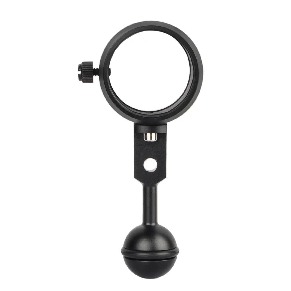 Миниатюрный шаровой рычаг для дайвинга держатель крепления на зажиме подводный