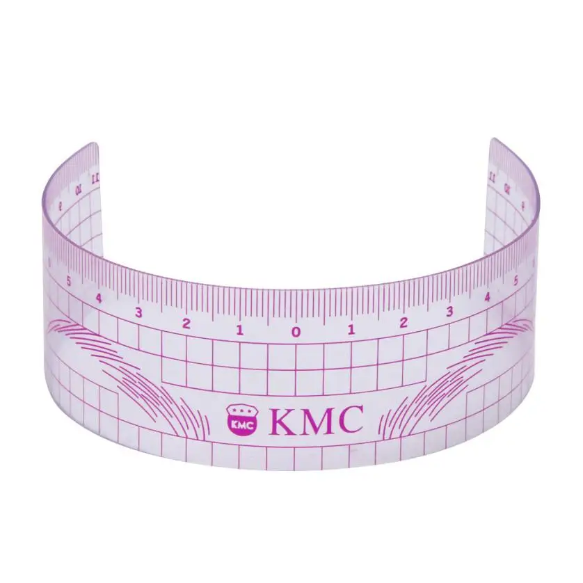 1pcs Tattoo Stencil New Microblading Eyebrow Skin Marker Pen With Measure Measuring Ruler Makeup Beautiful Tool 9.14 | Красота и