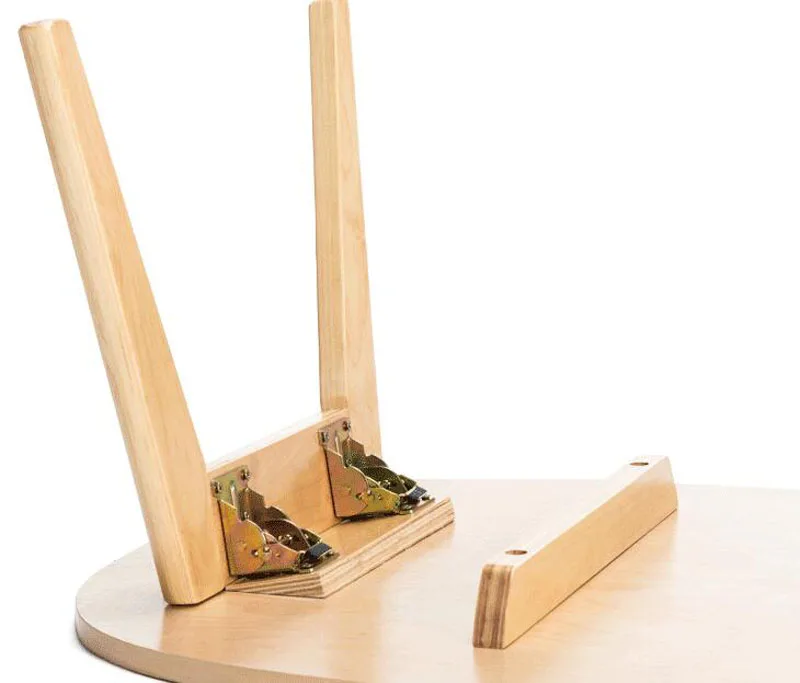 90 degree self-locking folding table leg hinge hinge right angle car van coffee table folding furniture hardware bed foot joint