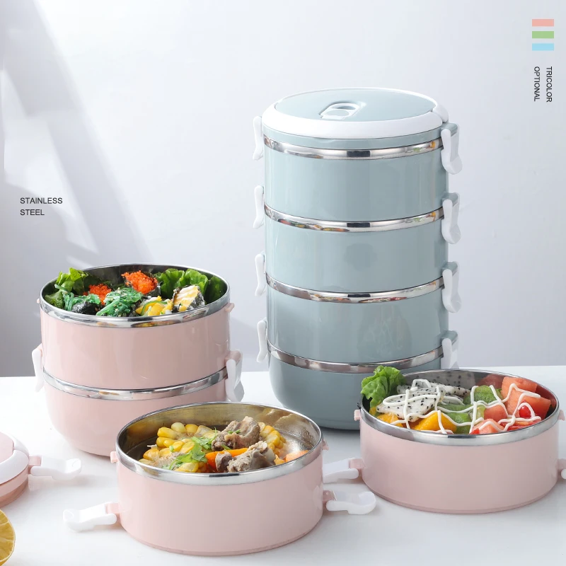 Ланч бокс ONEUP для детской термальной Бенто с отсеками аксессуары украшения дома