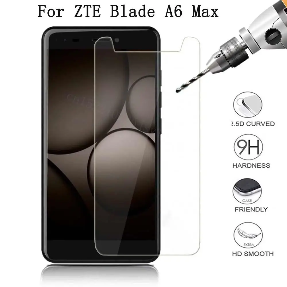 2.5D 0 26 мм Ультра тонкое закаленное стекло для ZTE Blade A6 Max защитное покрытие экрана