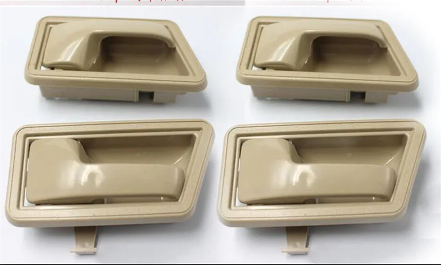 4 шт./набор межкомнатных дверных ручек для Volkswagen Santana 2000 Superman Vista 99 rookie Jetta - Color: 4PCS Beige