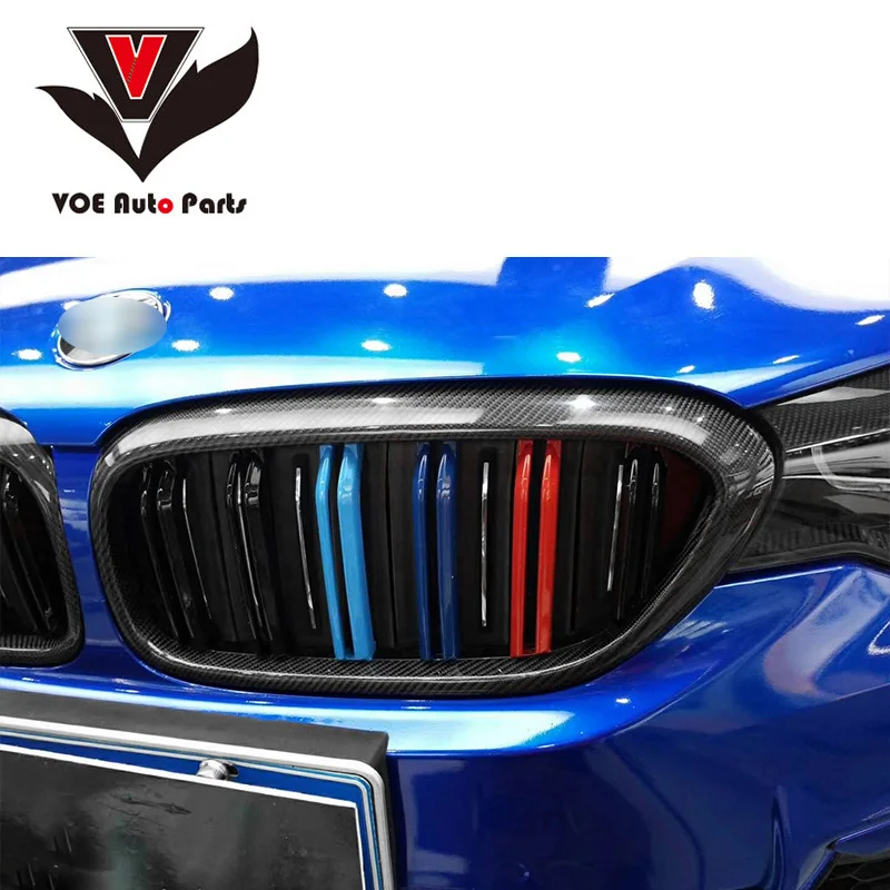 G30 M5 style Глянцевая M цветная решетка для автомобильного стайлинга переднего