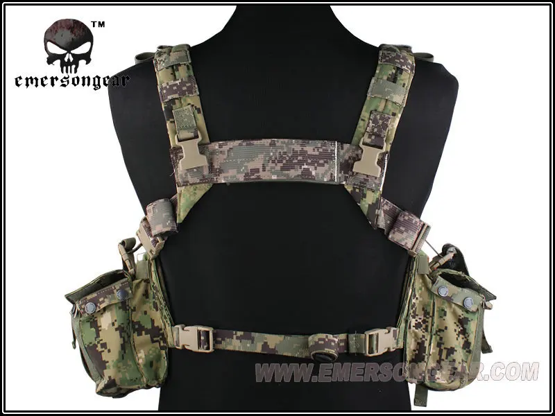AOR2 EMERSON LBT 1961A-R Тактический нагрудный жилет с рисунком для страйкбола и военная