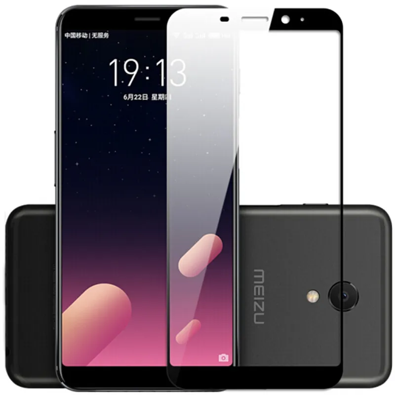Закаленное стекло с полным покрытием для Meizu M6 M6S M6T Note mblu S6 Meilan MS6 M6Note 6T T6 Защитная