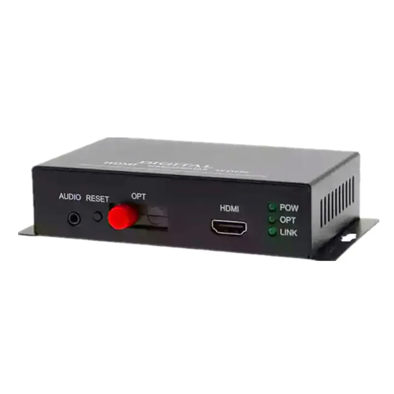 Zy dt301 HDMI + стерео аудио сигнала по Волокно оптический преобразователь 1080 P