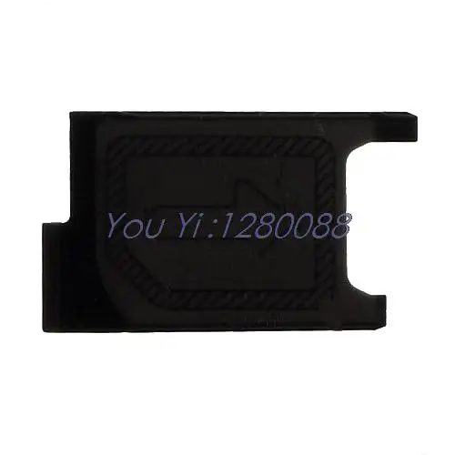 Черный Слот для держателя Micro Sim-карты Sony Xperia Z3 D6653 L55T L55W L55U держатель SIM-карты |