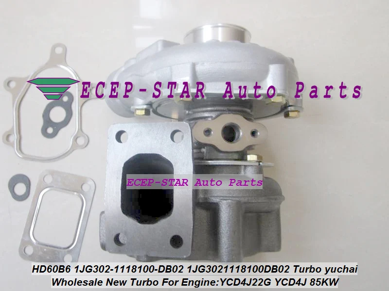 HD60B6 1JG302 1118100 DB02 турбо для yuchai YCD4J22G YCD4J 85kw Турбокомпрессор 1JG3021118100DB02|turbo turbo turbo|turbo