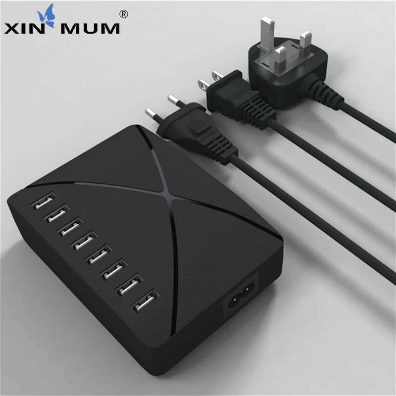 XIN MUM Универсальное зарядное устройство для путешествий Xiaomi Huawei iPhone Samsung EU US UK Plug USB